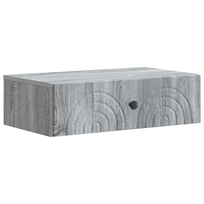 vidaXL Wall-Mounted Side Table 59 x 34.5 x 17 cm Engineered Wood
