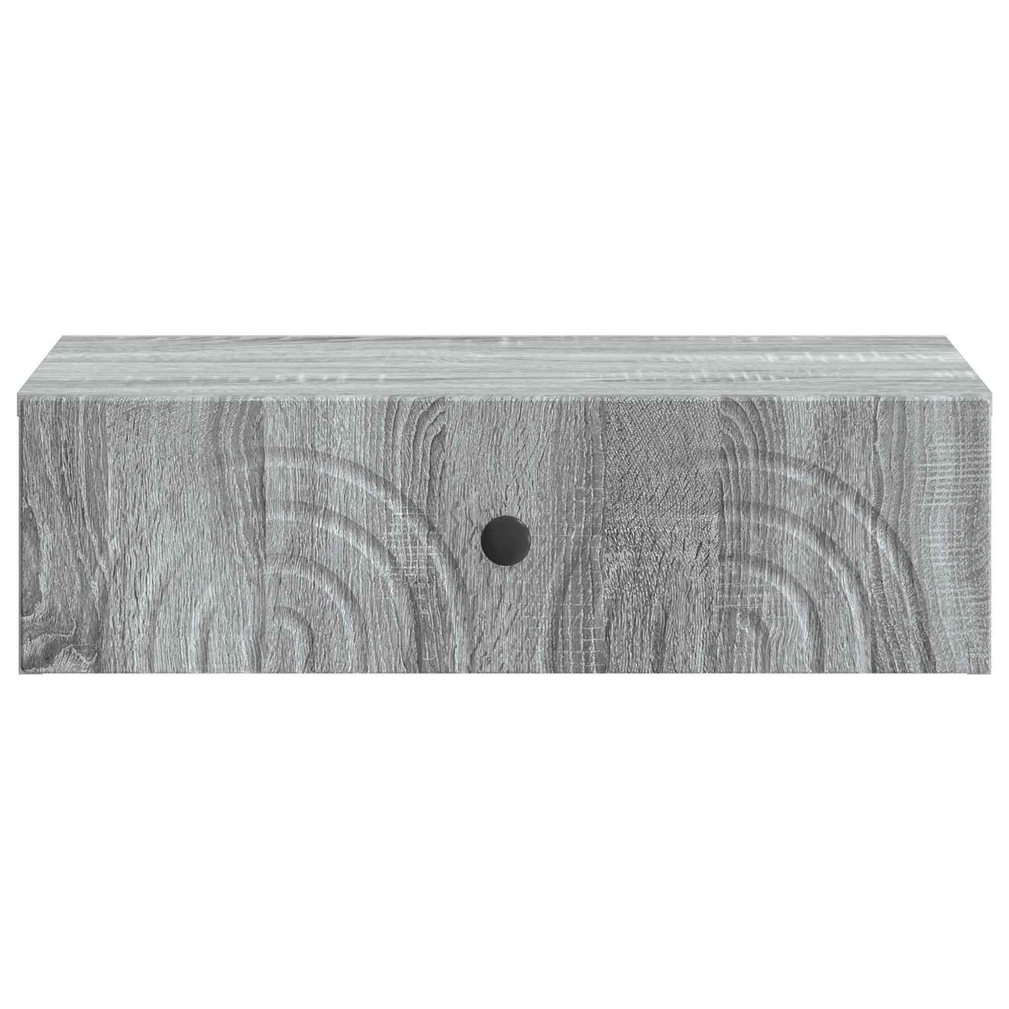 vidaXL Wall-Mounted Side Table Grey Sonoma 59 x 34.5 x 17 cm