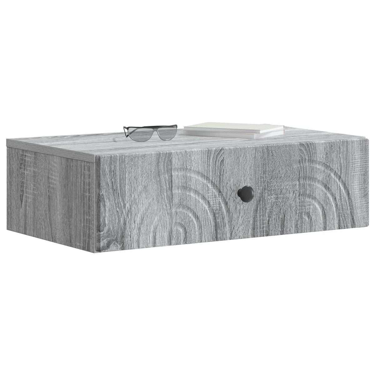 vidaXL Wall-Mounted Side Table 59 x 34.5 x 17 cm Engineered Wood