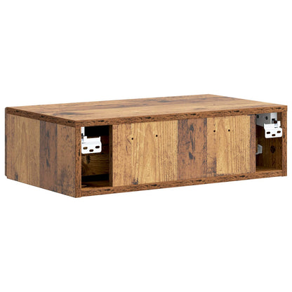 vidaXL Wall-Mounted Side Table 59 x 34.5 x 17 cm Engineered Wood