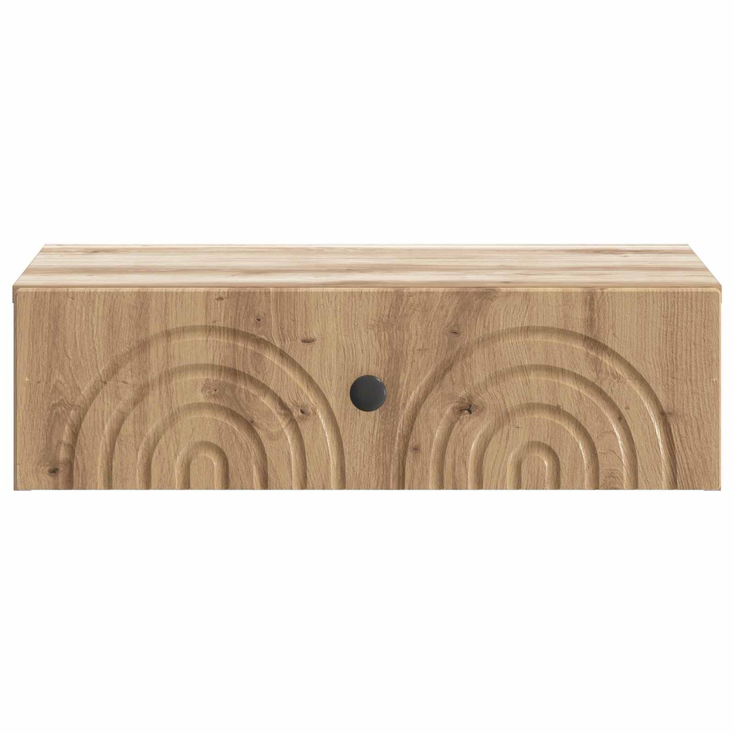 vidaXL Wall-Mounted Side Table 59 x 34.5 x 17 cm Engineered Wood