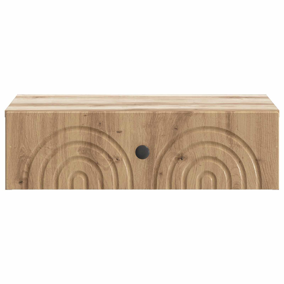 vidaXL Wall-Mounted Side Table 59 x 34.5 x 17 cm Engineered Wood