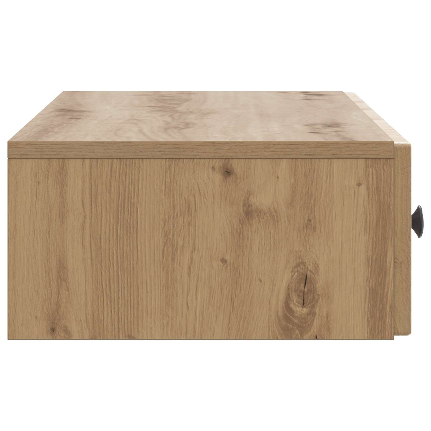 vidaXL Wall-Mounted Side Table Artisan Oak 87.5 x 34.5 x 17 cm