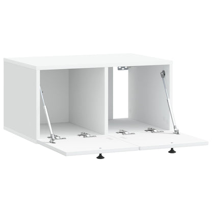 vidaXL Wall-Mounted TV Cabinet White 59.5 x 41 x 30 cm Engineered Wood
