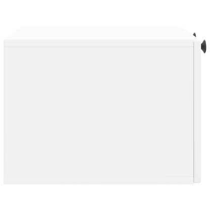vidaXL Wall-Mounted TV Cabinet White 59.5 x 41 x 30 cm Engineered Wood