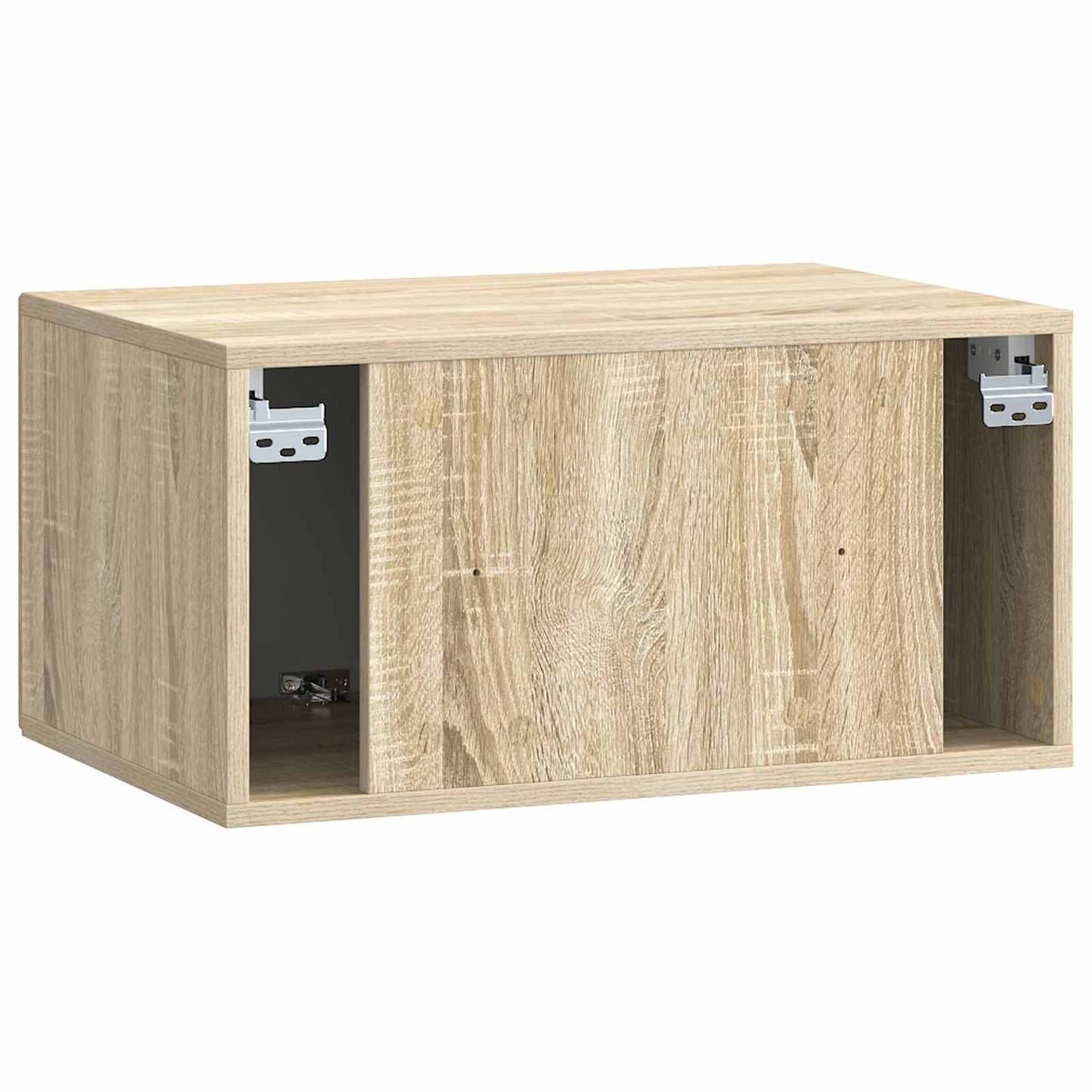 vidaXL Wall-Mounted TV Cabinet Sonoma Oak 59.5 x 41 x 30 cm