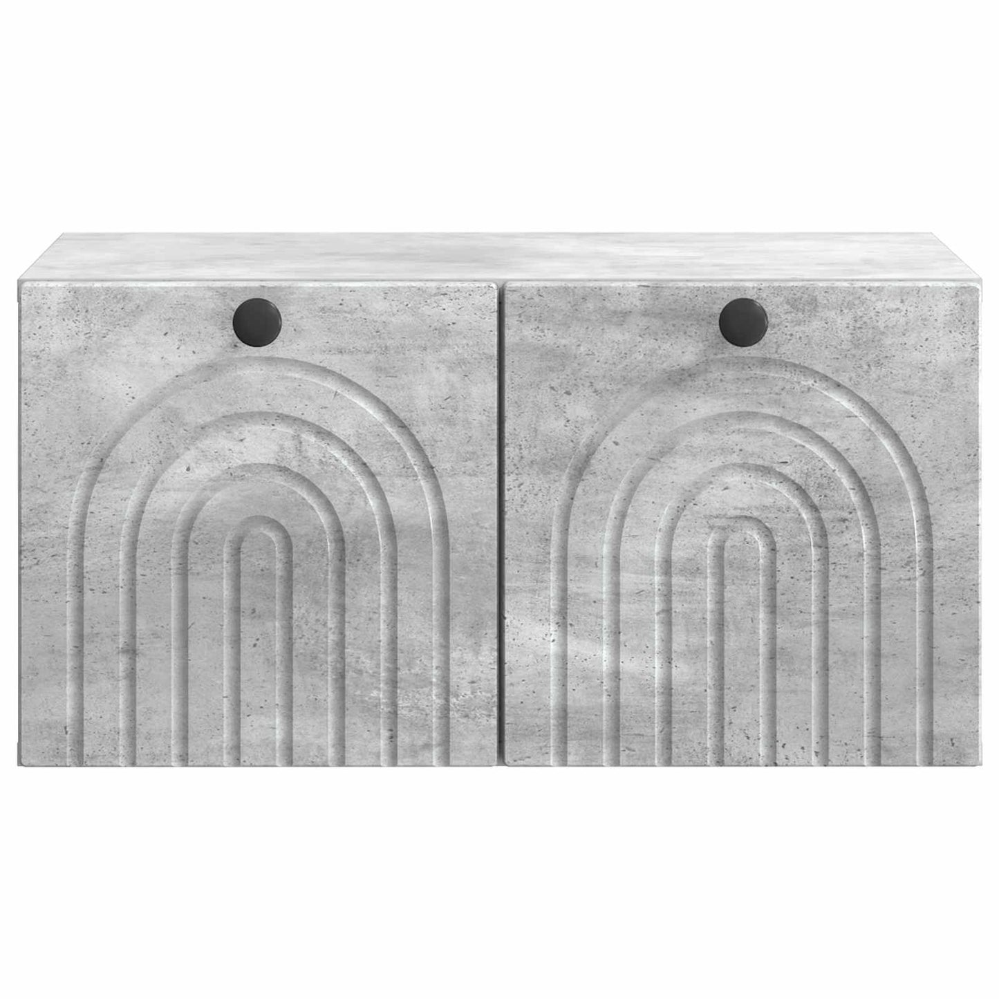vidaXL Wall-Mounted TV Cabinet Concrete Grey 59.5 x 41 x 30 cm