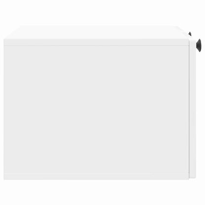 vidaXL Wall-Mounted TV Cabinet High Gloss White 59.5 x 41 x 30 cm