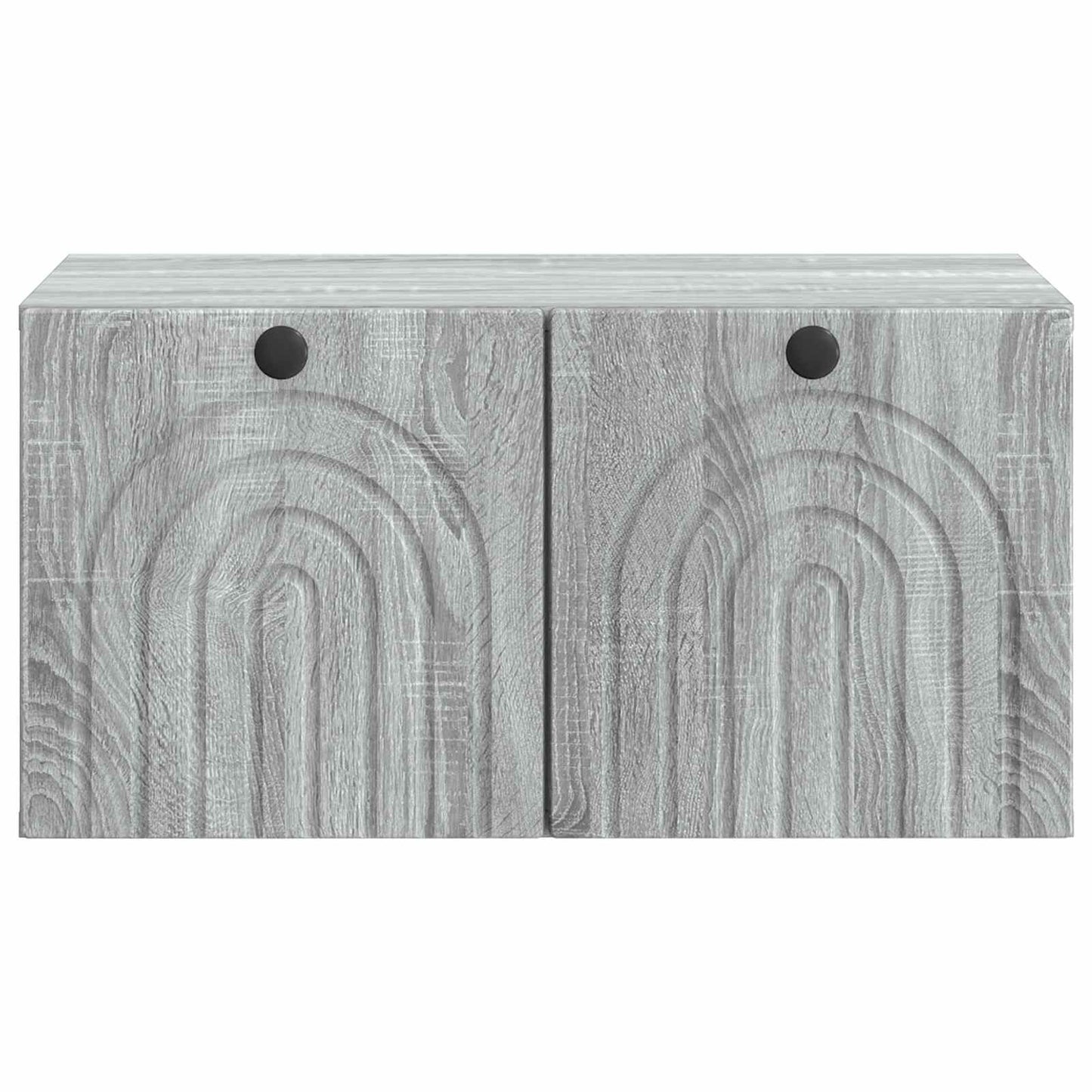 vidaXL Wall-Mounted TV Cabinet Grey Sonoma 59.5 x 41 x 30 cm