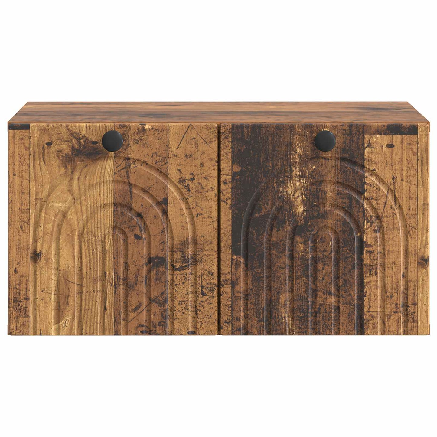 vidaXL Wall-Mounted TV Cabinet Wall-mounted Old Wood 59.5 x 41 x 30 cm