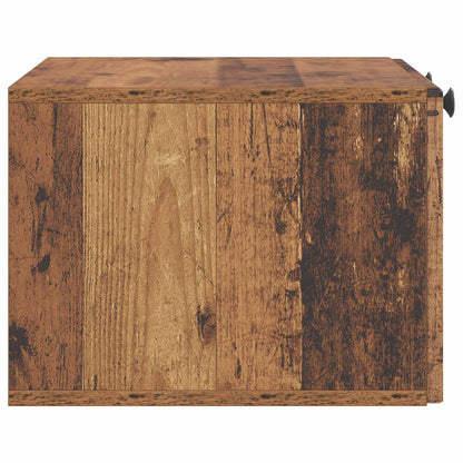 vidaXL Wall-Mounted TV Cabinet Wall-mounted Old Wood 59.5 x 41 x 30 cm