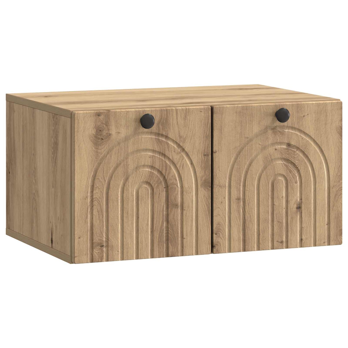 vidaXL Wall-Mounted TV Cabinet 59.5 x 41 x 30 cm Artisan Oak
