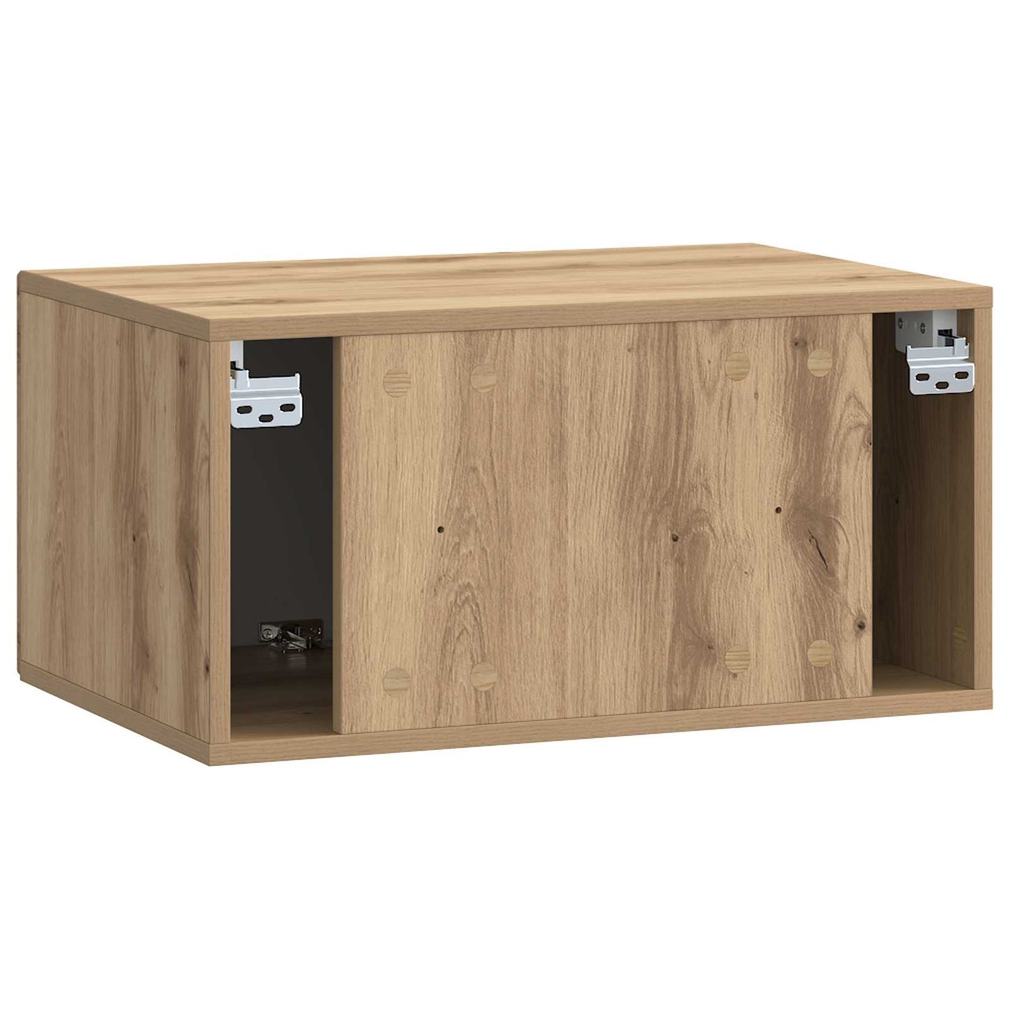 vidaXL Wall-Mounted TV Cabinet 59.5 x 41 x 30 cm Artisan Oak