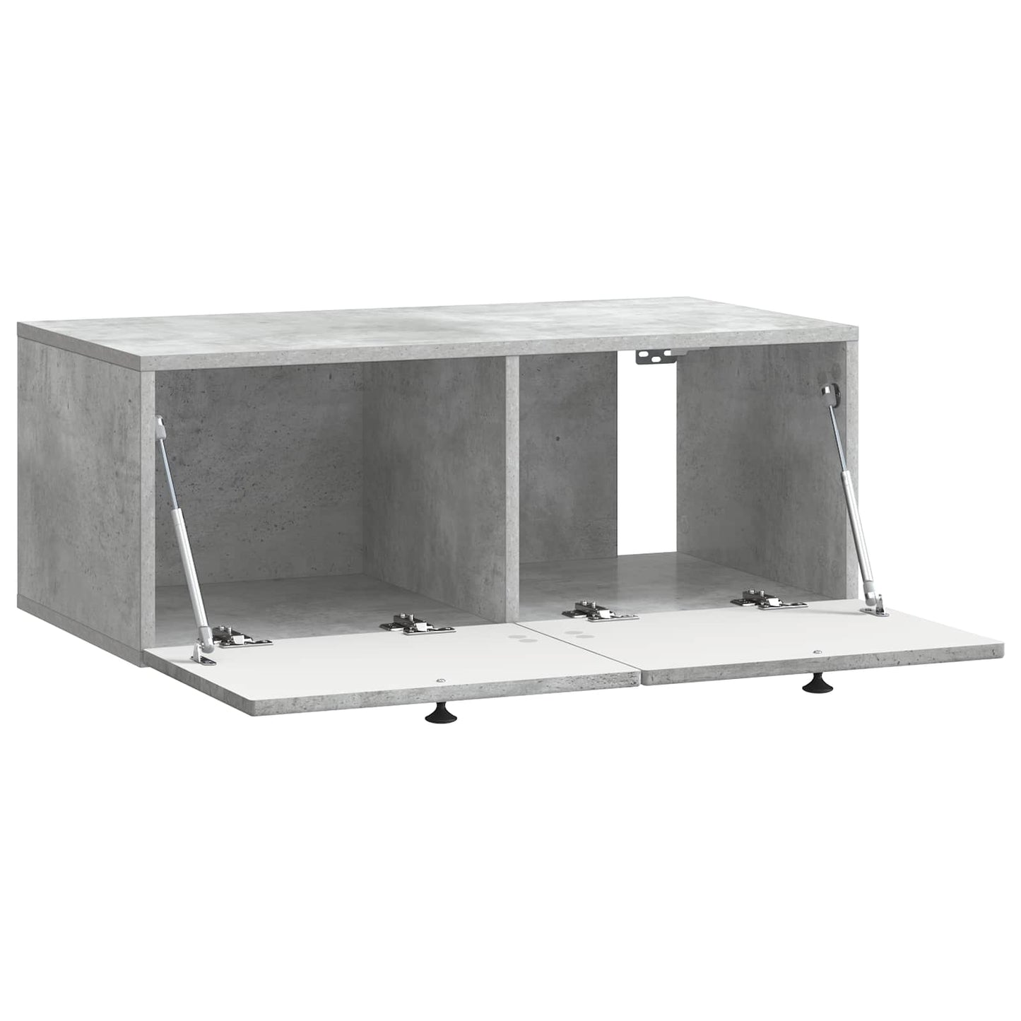 vidaXL Wall-Mounted TV Cabinet Concrete Grey 78.5 x 41 x 30 cm