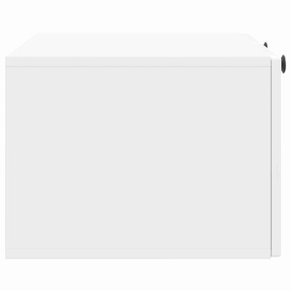 vidaXL Wall-Mounted TV Cabinet High Gloss White 78.5 x 41 x 30 cm