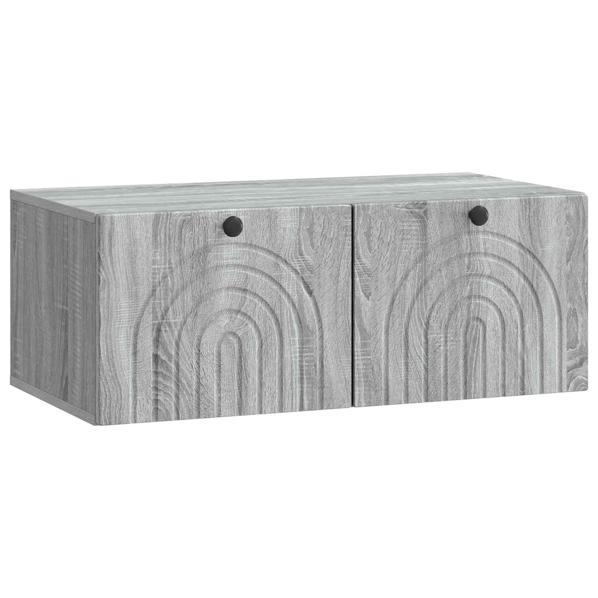 vidaXL Wall-Mounted TV Cabinet Grey Sonoma 78.5 x 41 x 30 cm