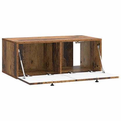 vidaXL Wall-Mounted TV Cabinet Wall-mounted Old Wood 78.5 x 41 x 30 cm
