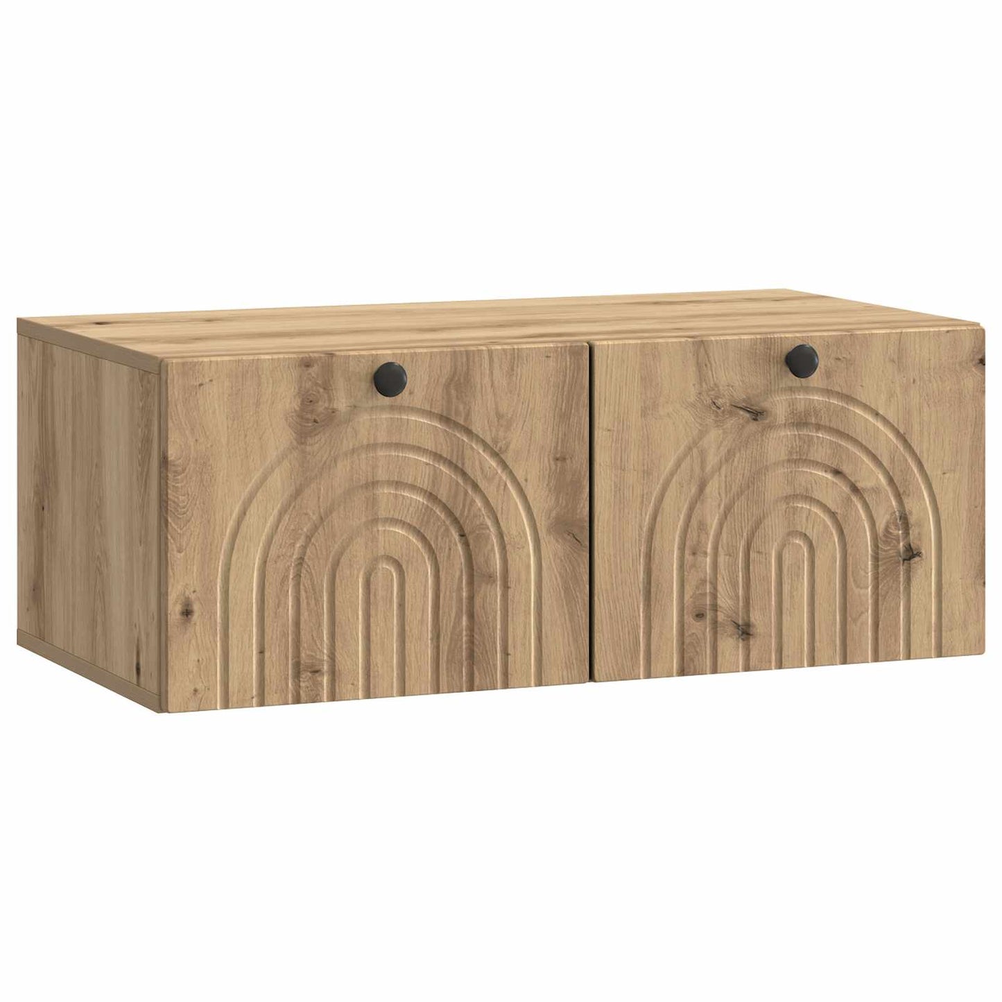 vidaXL Wall-Mounted TV Cabinet 78.5 x 41 x 30 cm Artisan Oak