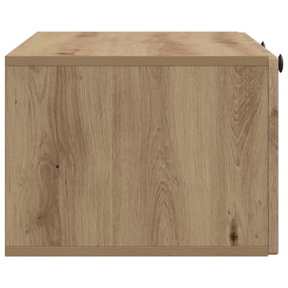 vidaXL Wall-Mounted TV Cabinet 78.5 x 41 x 30 cm Artisan Oak