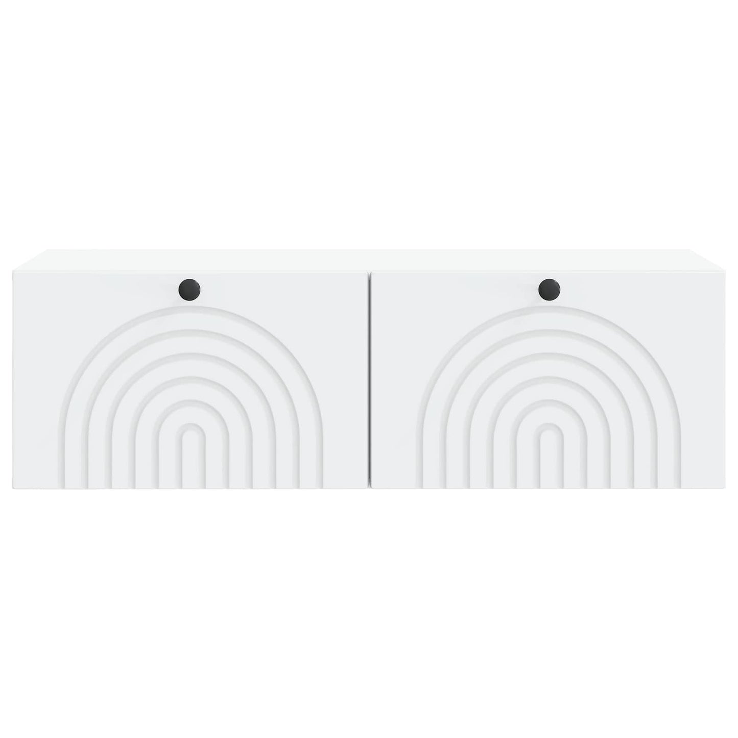 vidaXL Wall-Mounted TV Cabinet White 99 x 41 x 30 cm Engineered Wood