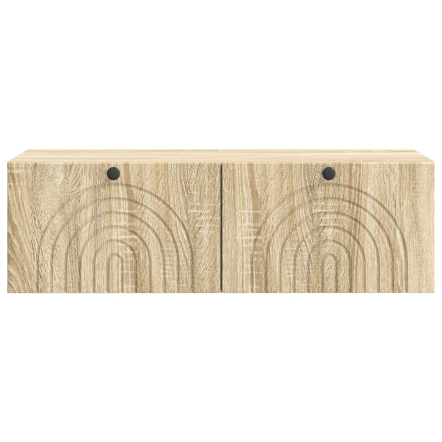 vidaXL Wall-Mounted TV Cabinet Wall-mounted Sonoma Oak 98 x 41 x 30 cm
