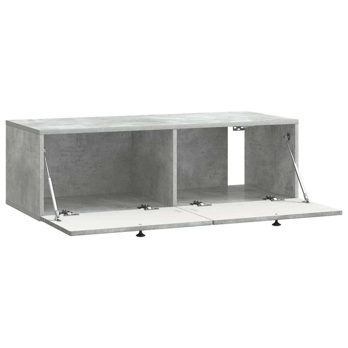 vidaXL Wall-Mounted TV Cabinet 99 x 41 x 30 cm Concrete Grey