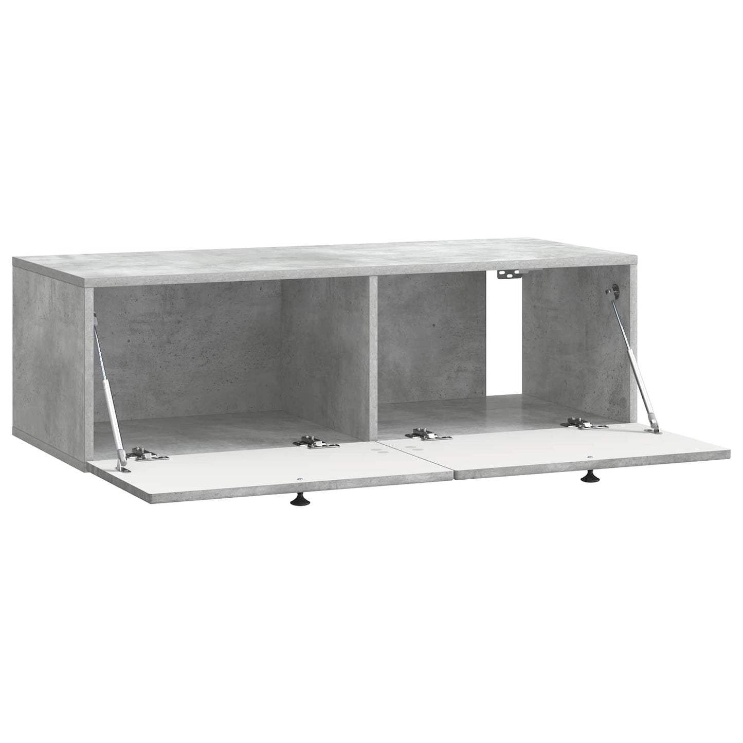 vidaXL Wall-Mounted TV Cabinet Concrete Grey 99 x 41 x 30 cm