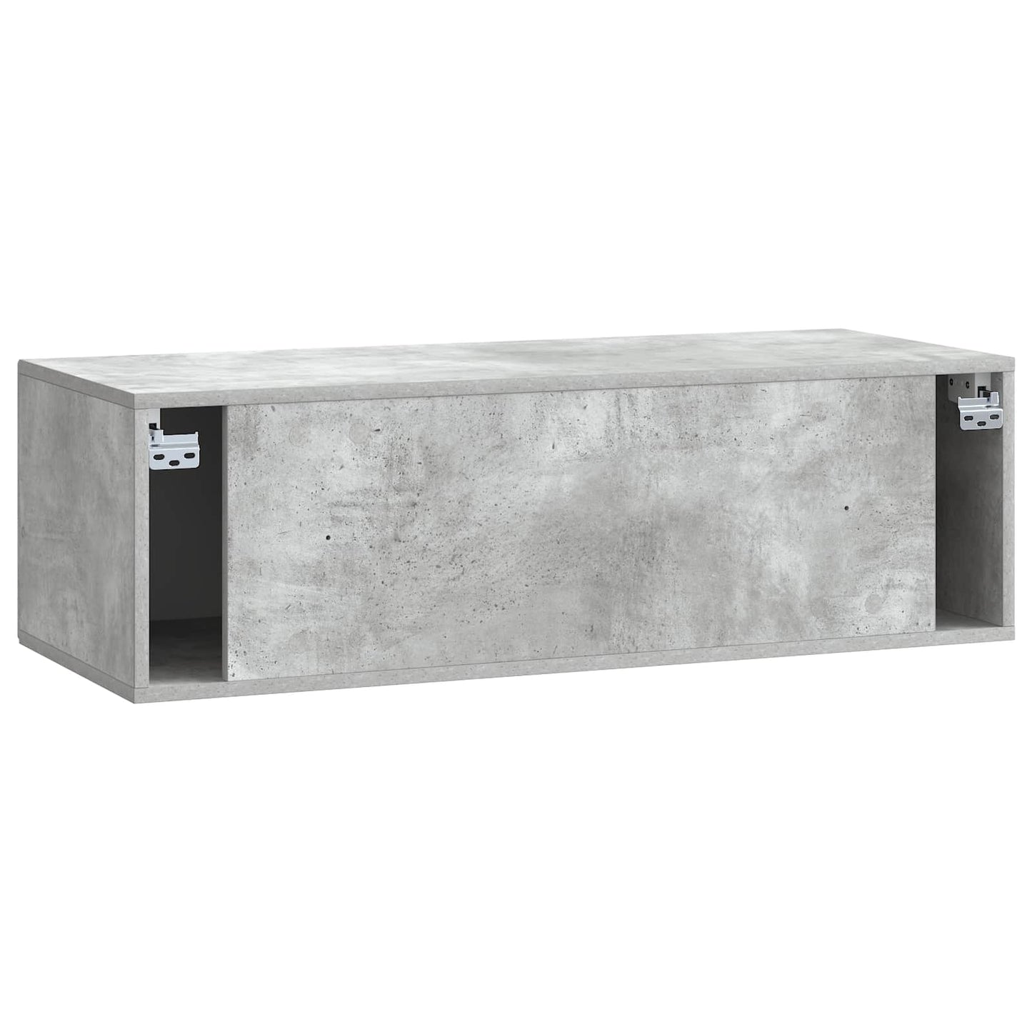 vidaXL Wall-Mounted TV Cabinet Concrete Grey 99 x 41 x 30 cm