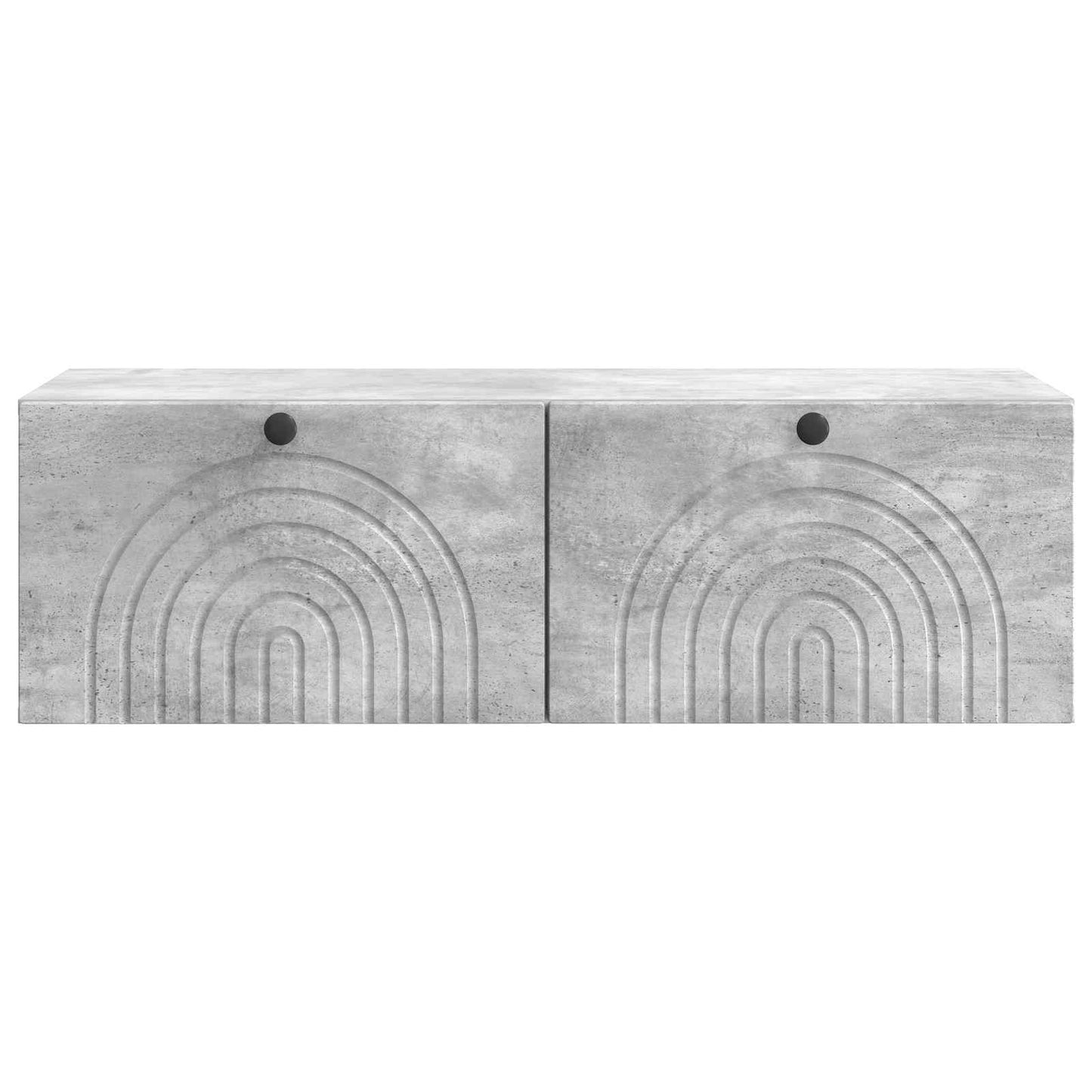 vidaXL Wall-Mounted TV Cabinet Concrete Grey 99 x 41 x 30 cm