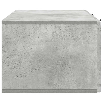 vidaXL Wall-Mounted TV Cabinet Concrete Grey 99 x 41 x 30 cm