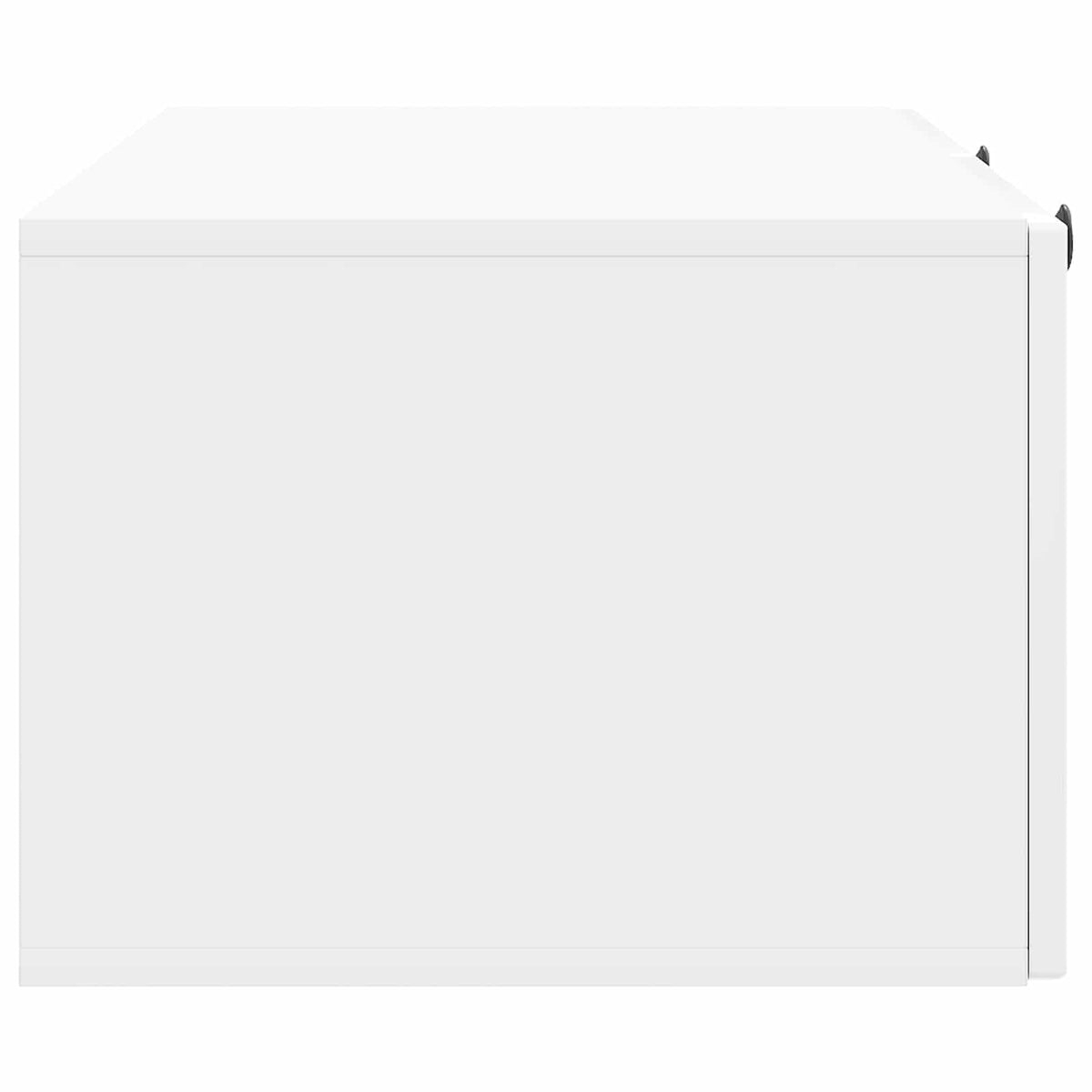 vidaXL Wall-Mounted TV Cabinet High Gloss White 98 x 41 x 30 cm