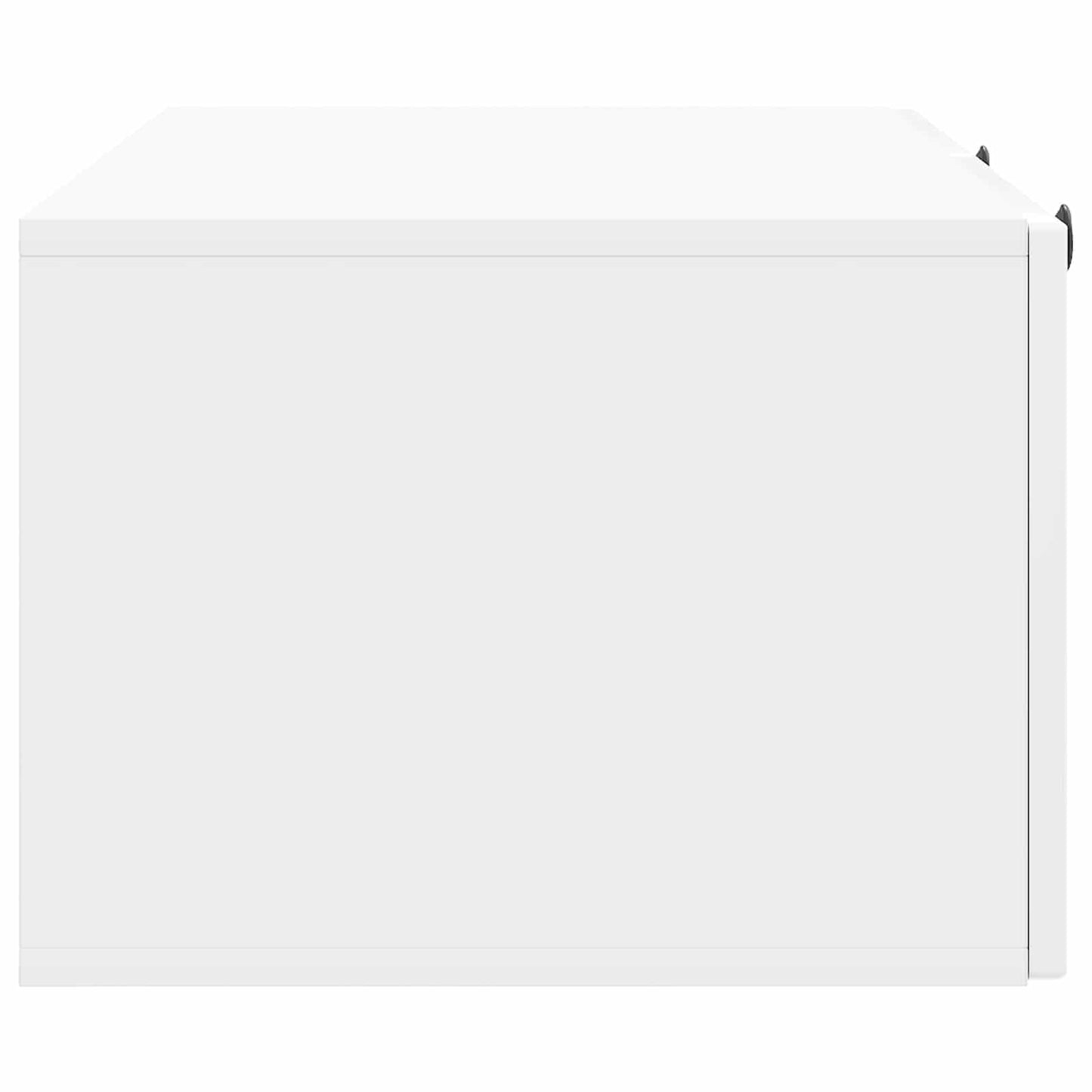vidaXL Wall-Mounted TV Cabinet High Gloss White 98 x 41 x 30 cm