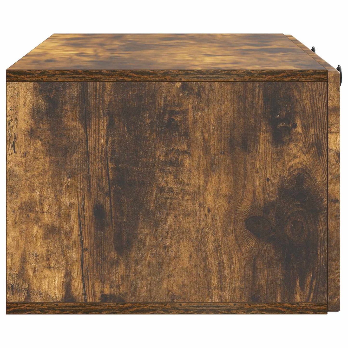vidaXL Wall-Mounted TV Cabinet Wall-mounted Smoked Oak 99 x 41 x 30 cm