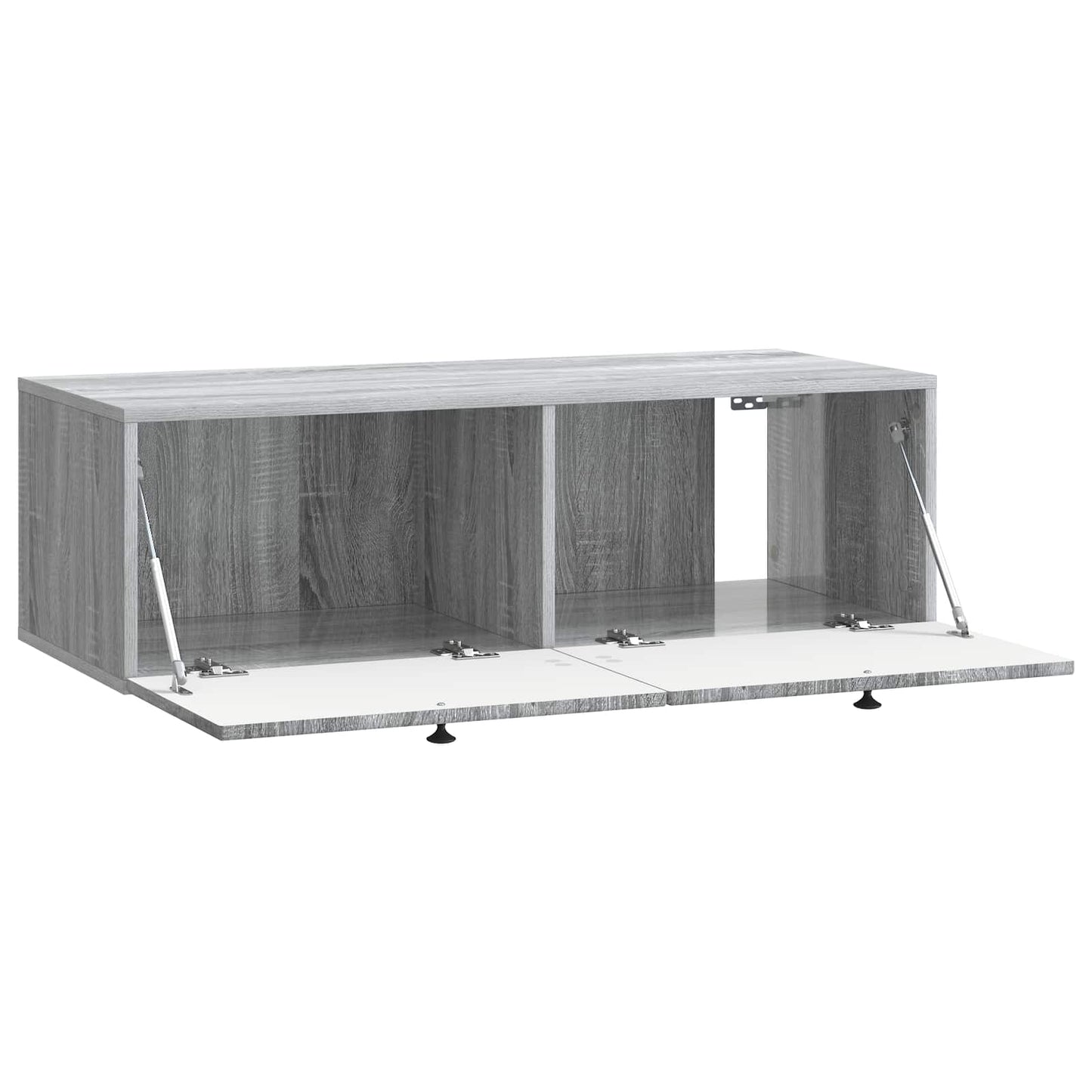 vidaXL Wall-Mounted TV Cabinet Grey Sonoma 99 x 41 x 30 cm