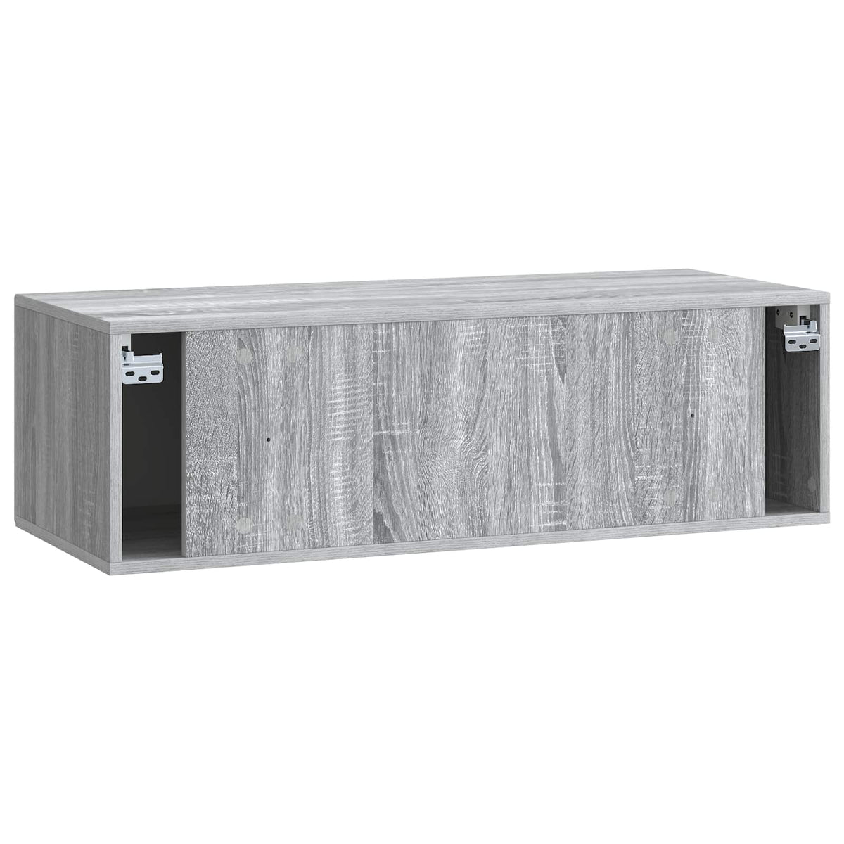 vidaXL Wall-Mounted TV Cabinet Grey Sonoma 99 x 41 x 30 cm