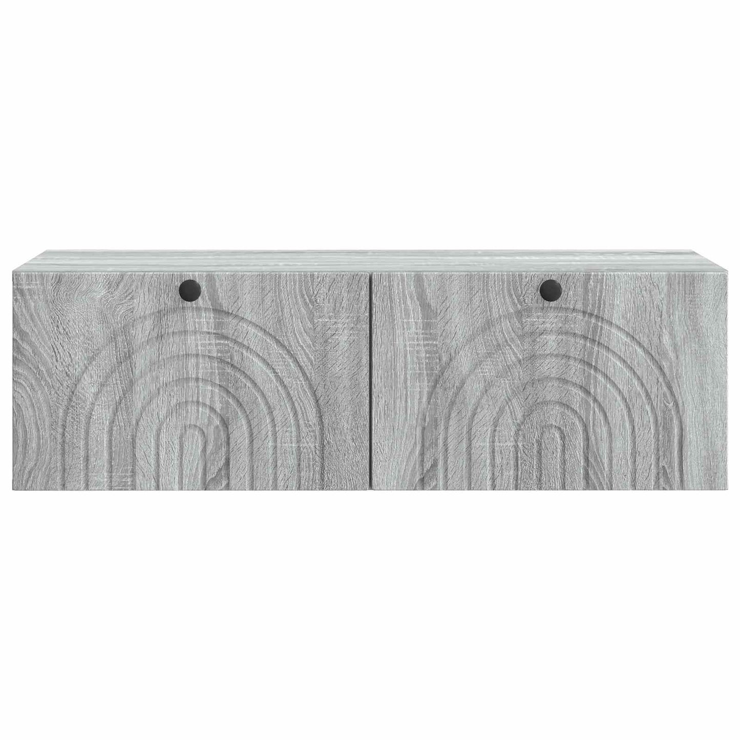 vidaXL Wall-Mounted TV Cabinet Grey Sonoma 99 x 41 x 30 cm