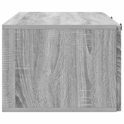 vidaXL Wall-Mounted TV Cabinet Grey Sonoma 99 x 41 x 30 cm