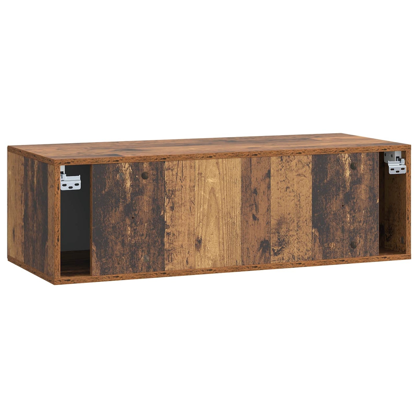 vidaXL Wall-Mounted TV Cabinet Wall-mounted Old Wood 99 x 41 x 30 cm