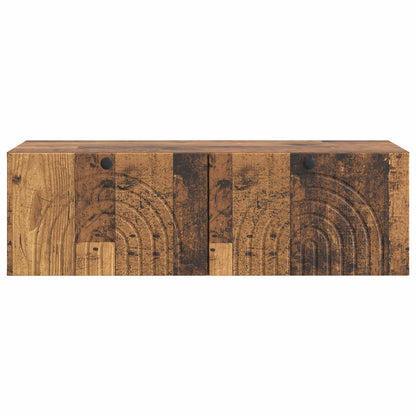 vidaXL Wall-Mounted TV Cabinet Wall-mounted Old Wood 99 x 41 x 30 cm