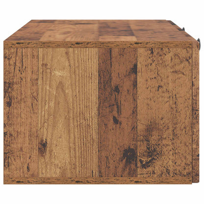 vidaXL Wall-Mounted TV Cabinet Wall-mounted Old Wood 99 x 41 x 30 cm