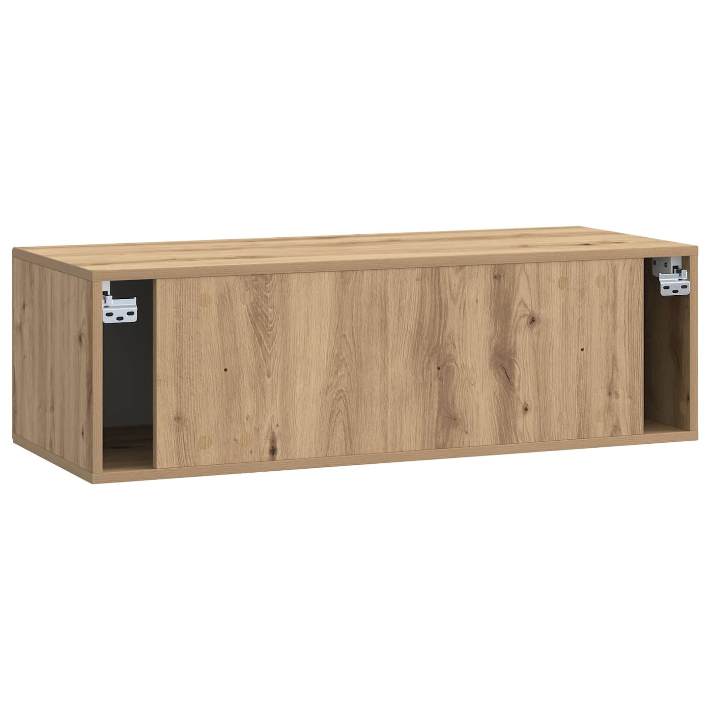vidaXL Wall-Mounted TV Cabinet 99 x 41 x 30 cm Artisan Oak