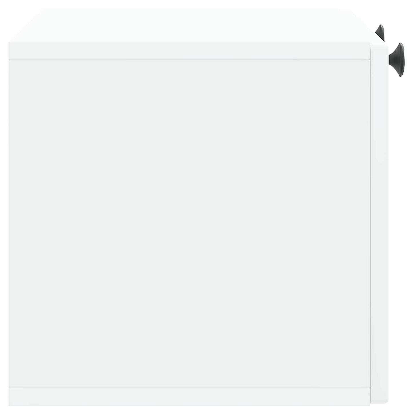 vidaXL Wall-Mounted TV Cabinet White 59.5 x 31 x 30 cm Engineered Wood