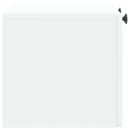 vidaXL Wall-Mounted TV Cabinet White 59.5 x 31 x 30 cm Engineered Wood