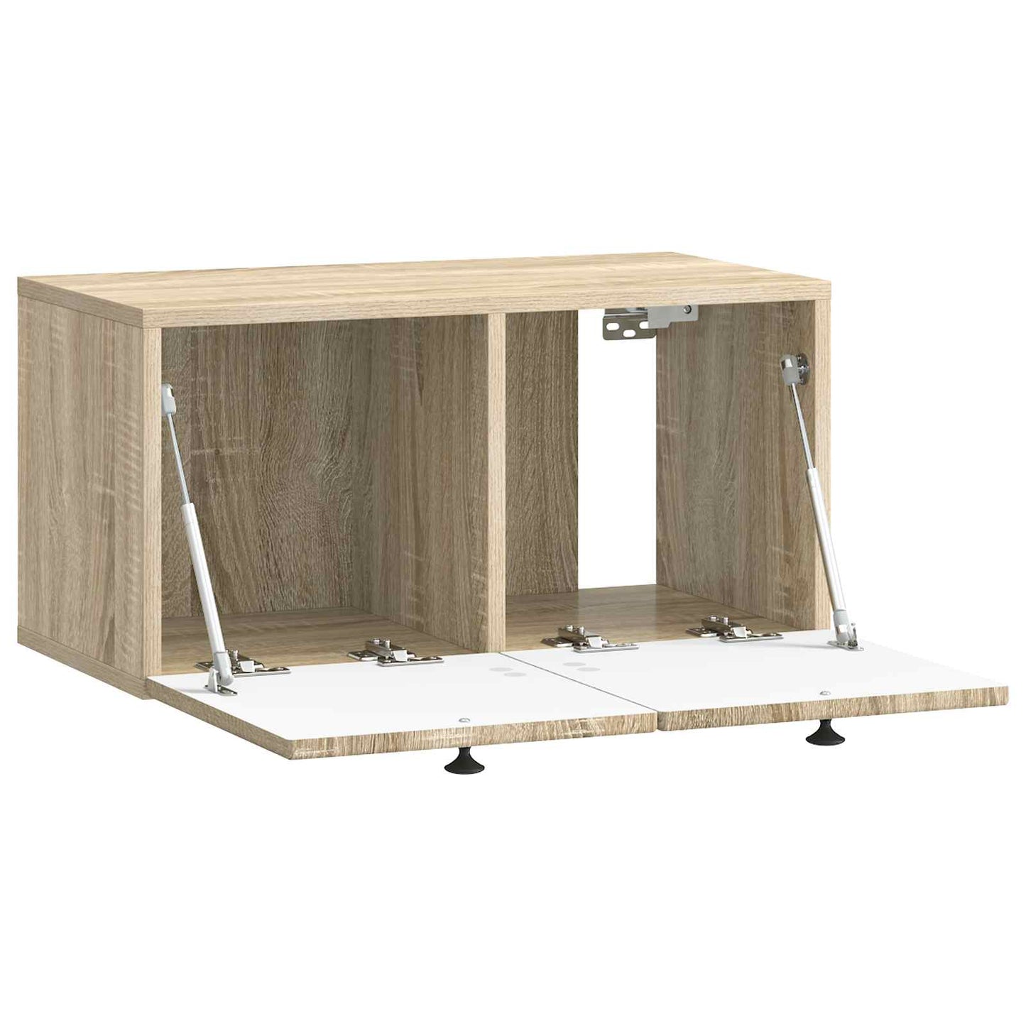vidaXL Wall-Mounted TV Cabinet Sonoma Oak 59.5 x 31 x 30 cm