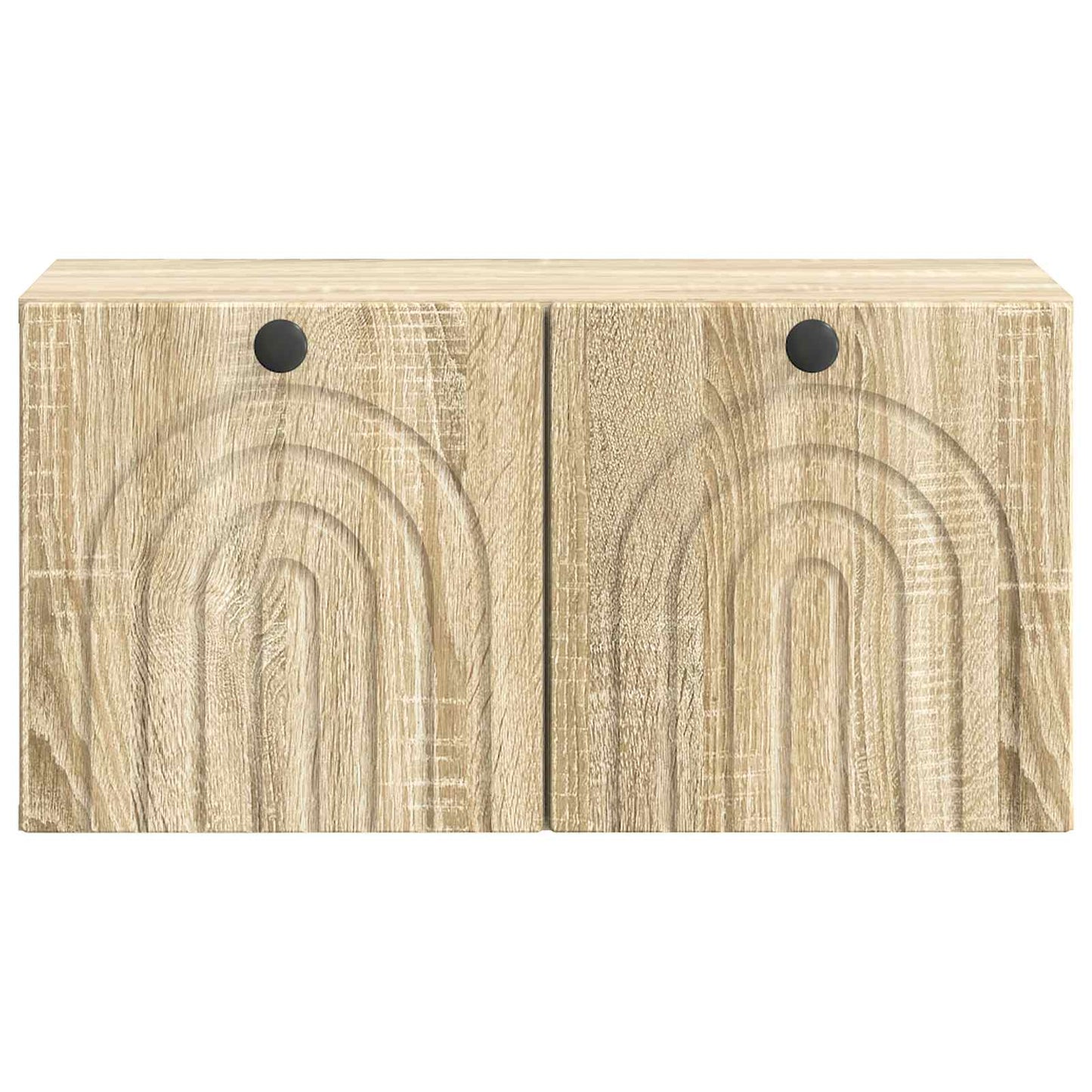 vidaXL Wall-Mounted TV Cabinet Sonoma Oak 59.5 x 31 x 30 cm
