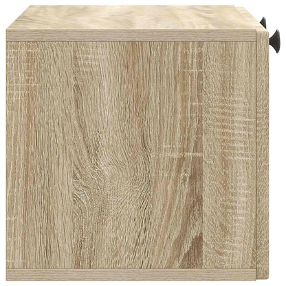 vidaXL Wall-Mounted TV Cabinet Sonoma Oak 59.5 x 31 x 30 cm