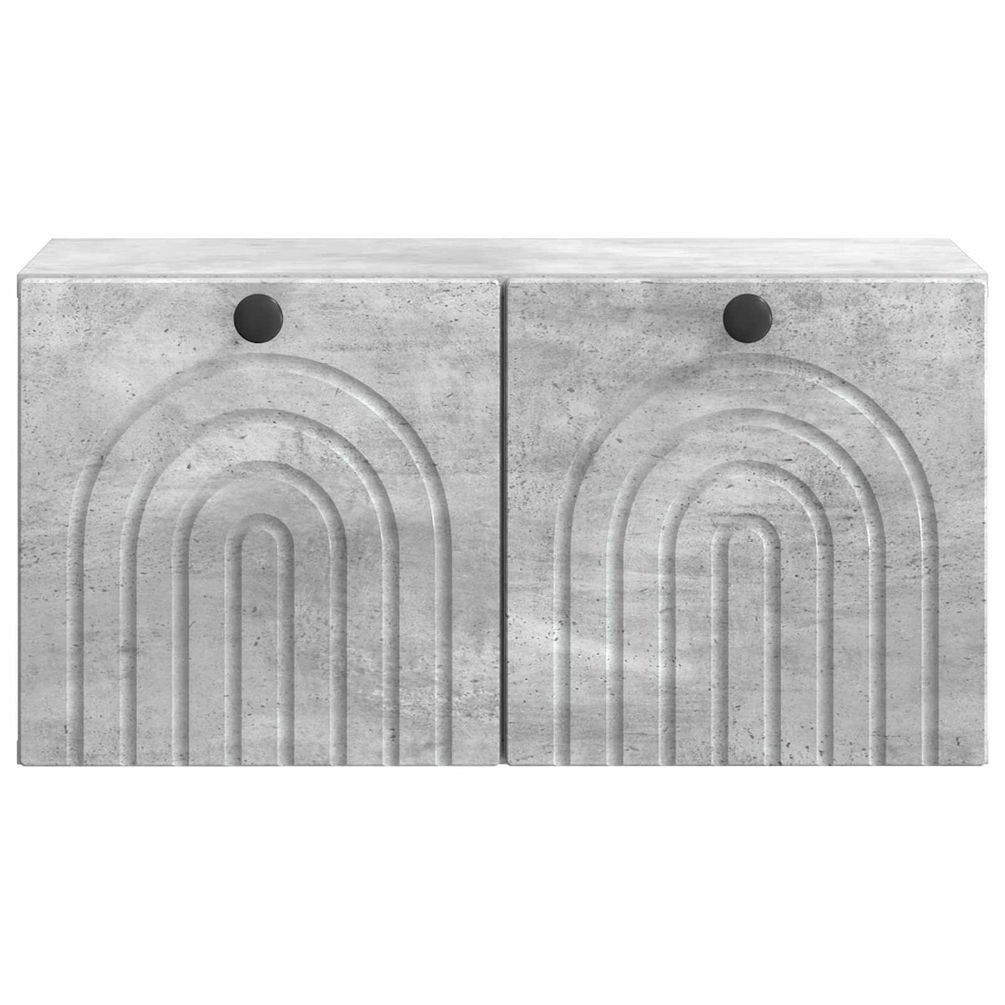 vidaXL Wall-Mounted TV Cabinet Concrete Grey 59.5 x 31 x 30 cm
