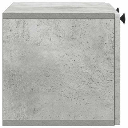 vidaXL Wall-Mounted TV Cabinet Concrete Grey 59.5 x 31 x 30 cm