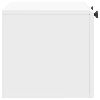 vidaXL Wall-Mounted TV Cabinet High Gloss White 59.5 x 31 x 30 cm