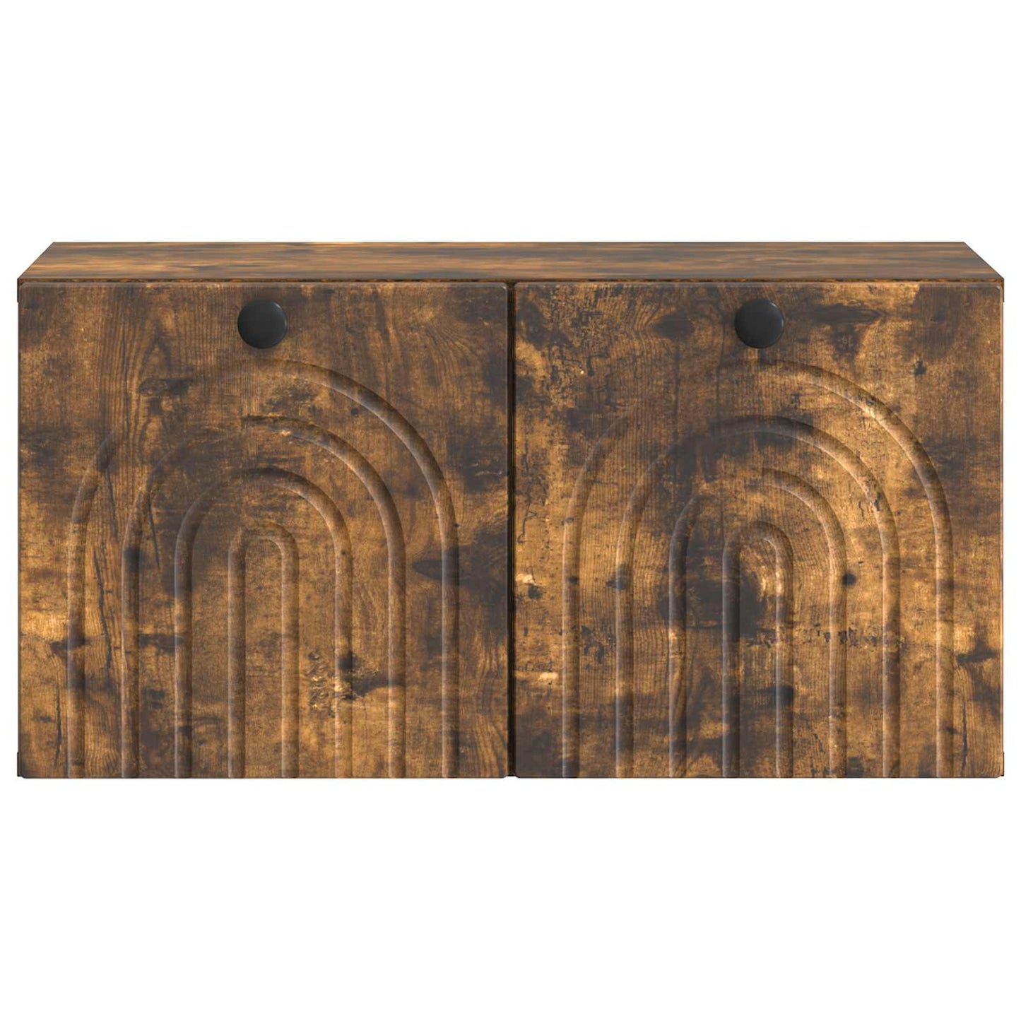 vidaXL Wall-Mounted TV Cabinet Smoked Oak 59.5 x 31 x 30 cm